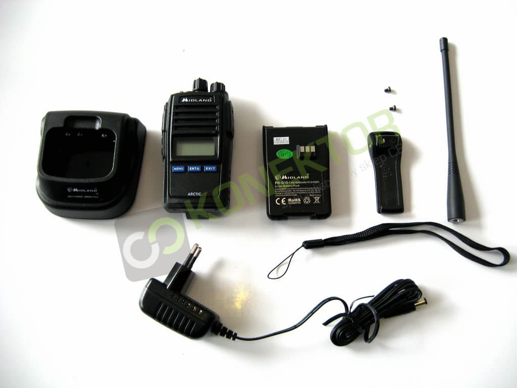 Midland Arctic ręczny radiotelefon morski VHF WODOODPORNY IP67 moc 5W POLSKA DYSTRYBUCJA