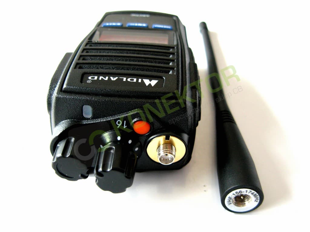 Midland Arctic ręczny radiotelefon morski VHF WODOODPORNY IP67 moc 5W POLSKA DYSTRYBUCJA