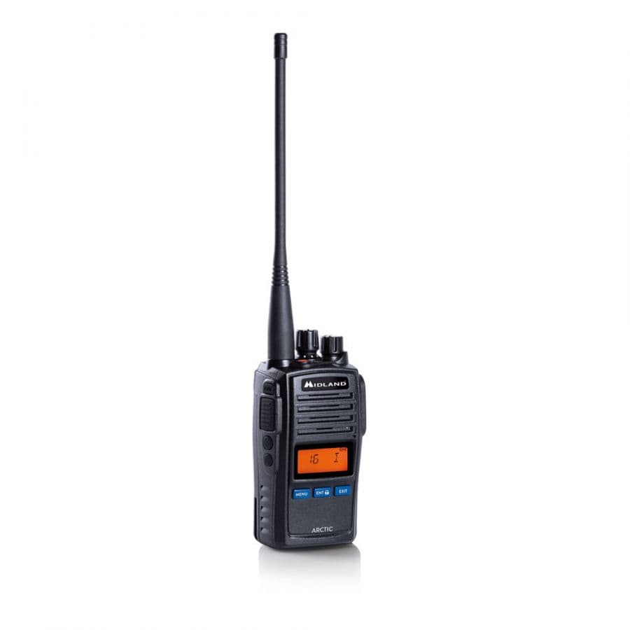 Midland Arctic ręczny radiotelefon morski VHF WODOODPORNY IP67 moc 5W POLSKA DYSTRYBUCJA