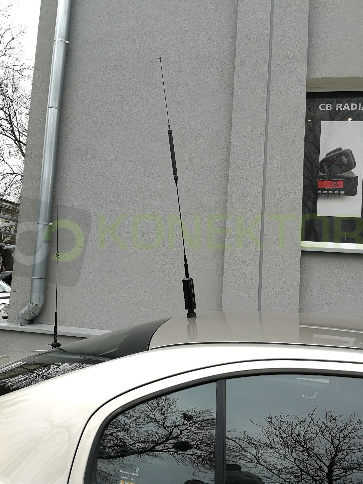 KOMUNICA BAZOKA PRO Antena szerokopasmowa 7-54MHz (również CB/26.425/27.555MHz) długość 122cm złącze PL BEZ STROJENIA