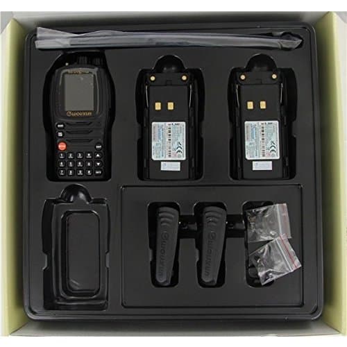 Wouxun KG-UV9K Pro Pack radiotelefon VHF/UHF + skaner 7-pasmowy 76-985MHz, pasmo lotnicze (następca KG-UV9D)