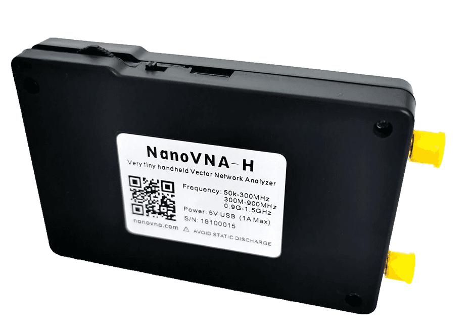 NanoVNA H najmniejszy analizator antenowy 50kHz - 1500MHz KF CB VHF UHF / dotykowy wyświetlacz 2.8" - najnowsza wersja H (NanoVNA-H)