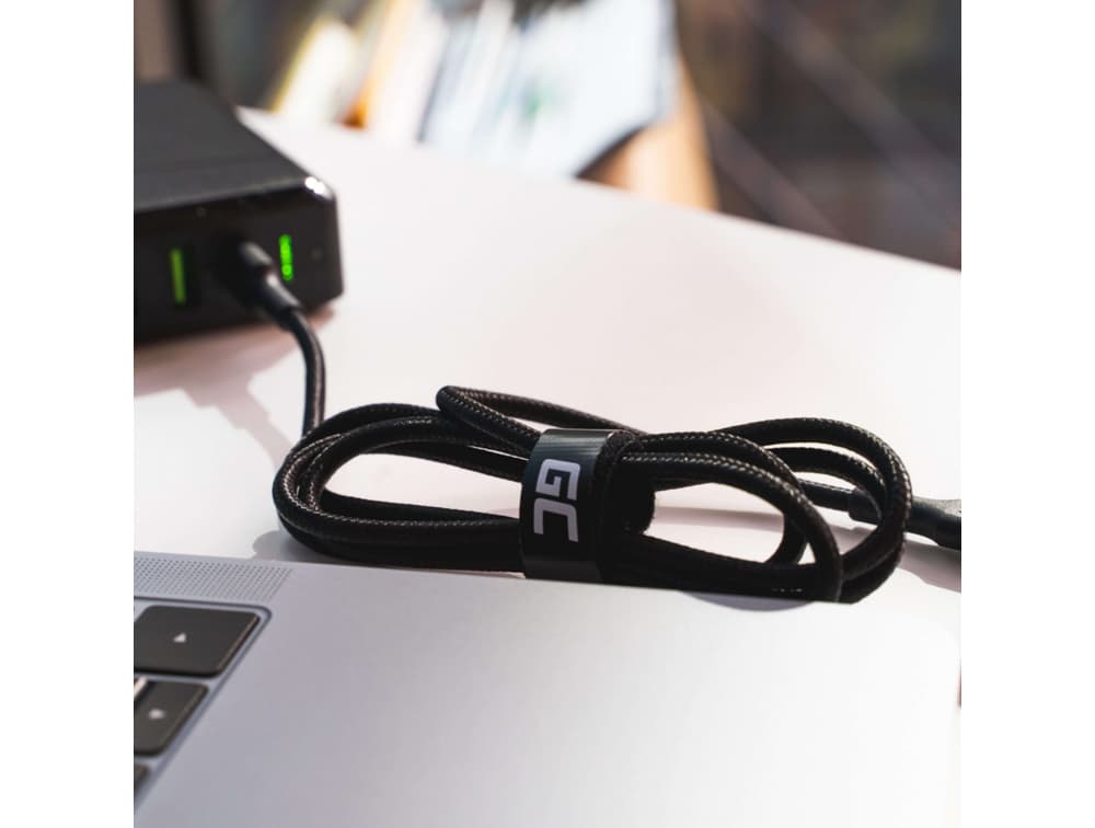 Kabel zasilający USB-C Lightning 100cm Apple iPhone iPad MacBook SUPERJAKOŚĆ GC Power Stream