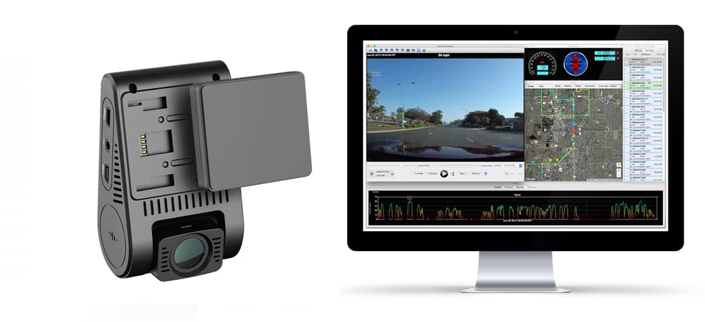 Viofo A129 PRO G dyskretna kamera samochodowa 4K z GPS, Sony Starvis, G-sensor, mikrofon, Wi-Fi, BT - Łódź, Zbąszyńska 2