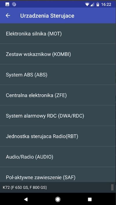 Interfejs diagnostyczny OBD-2 UniCarScan UCSI-2100 MOTOSCAN do motocykli BMW + adapter 10-PIN okrągły