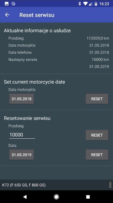 OBDLink LX interfejs diagnostyczny OBD-2 + adapter 10pin do motocykli BMW MOTOSCAN