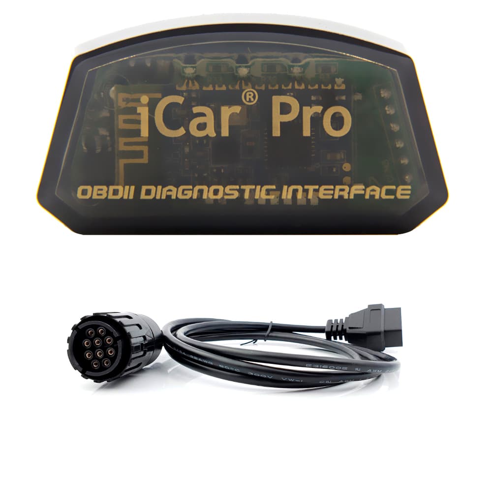 Interfejs diagnostyczny MOTOSCAN OBD-2 do motocykli BMW + adapter 10-PIN okrągły VGATE iCAR PRO 4.0 BLE - Łódź, Zbąszyńska 2