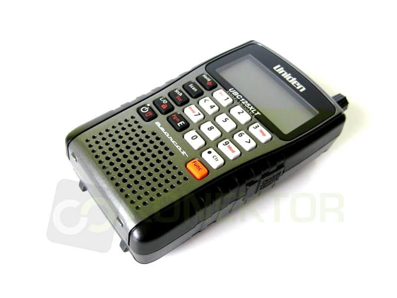 Skaner UNIDEN UBC125XLT + dodatkowa antena teleskopowa 60cm Nagoya NA-707 BNC (CB radio, pasmo lotnicze+wojskowe, UHF, VHF) UBC 125 XLT