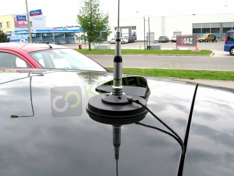 SIRIO SG-CB 1400 (SGCB1400) + SIRIO MAG 145 PL Antena CB magnesowa 140cm kabel 3,60m