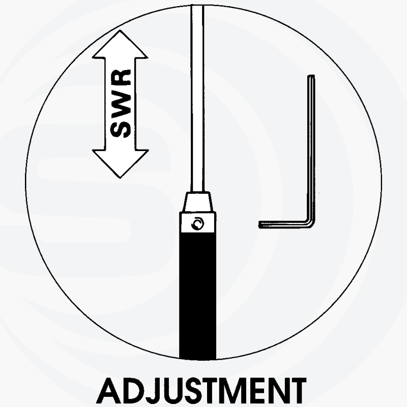 SIRIO SG-CB 1400 (SGCB1400) + SIRIO MAG 145 PL Antena CB magnesowa 140cm kabel 3,60m