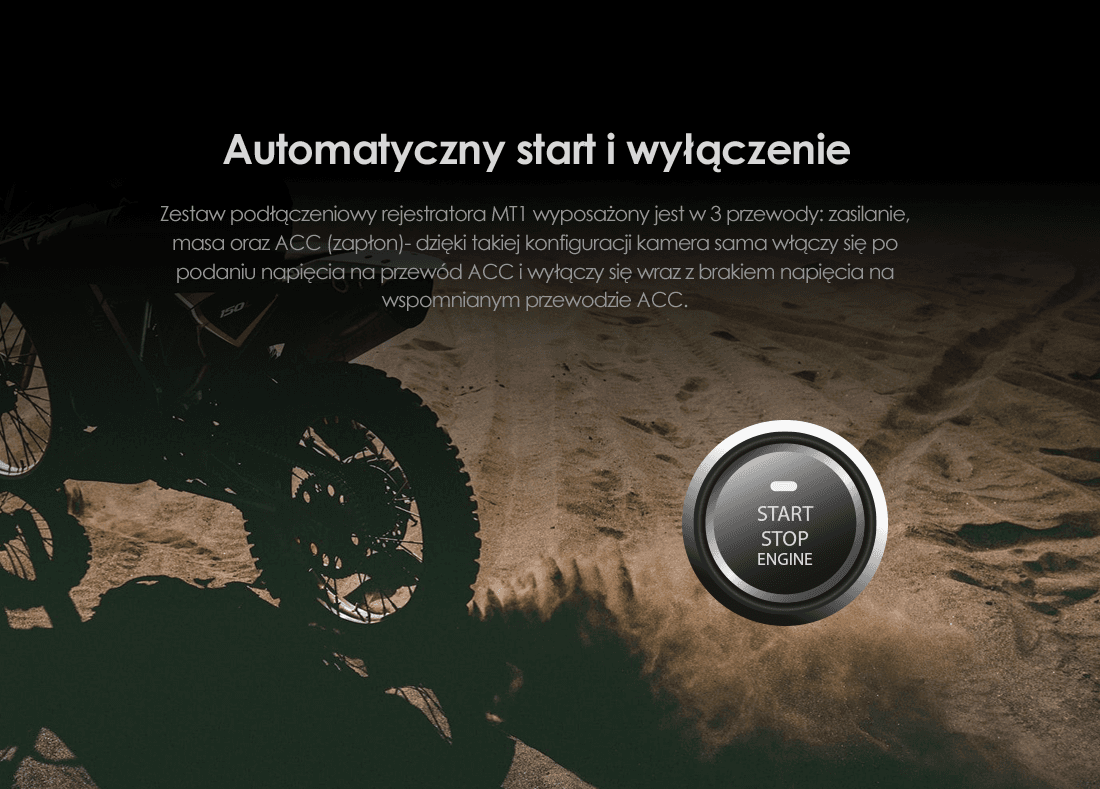 Kamera motocyklowa VIOFO MT1 rejestrator jazdy 2CH Full HD 1080p / WiFi / GPS - Łódź ul. Zbąszyńska 2