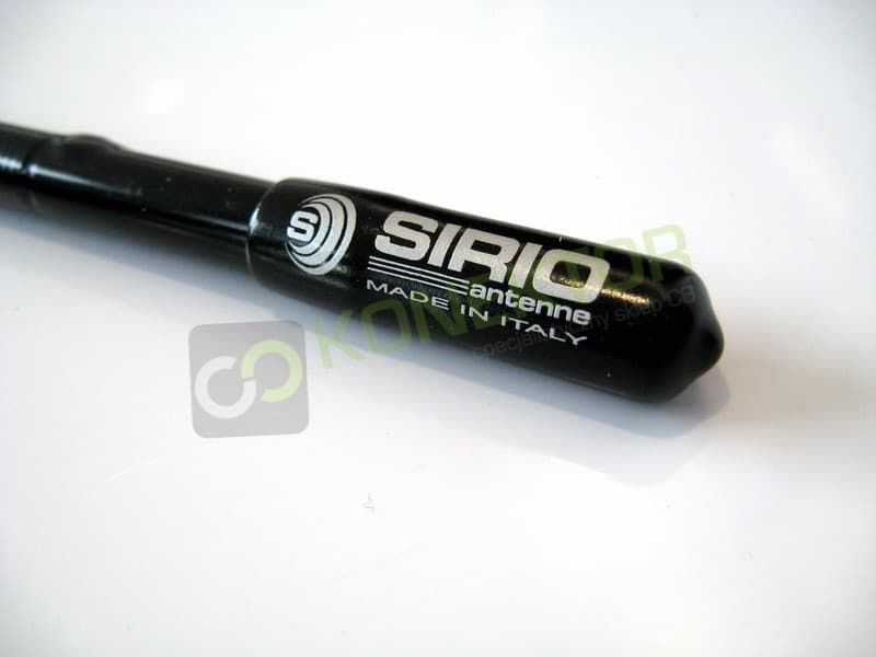 SIRIO T-3 27 Antena CB helikalna 62cm kabel 4m + uchwyt RELINGOWY BRV-3