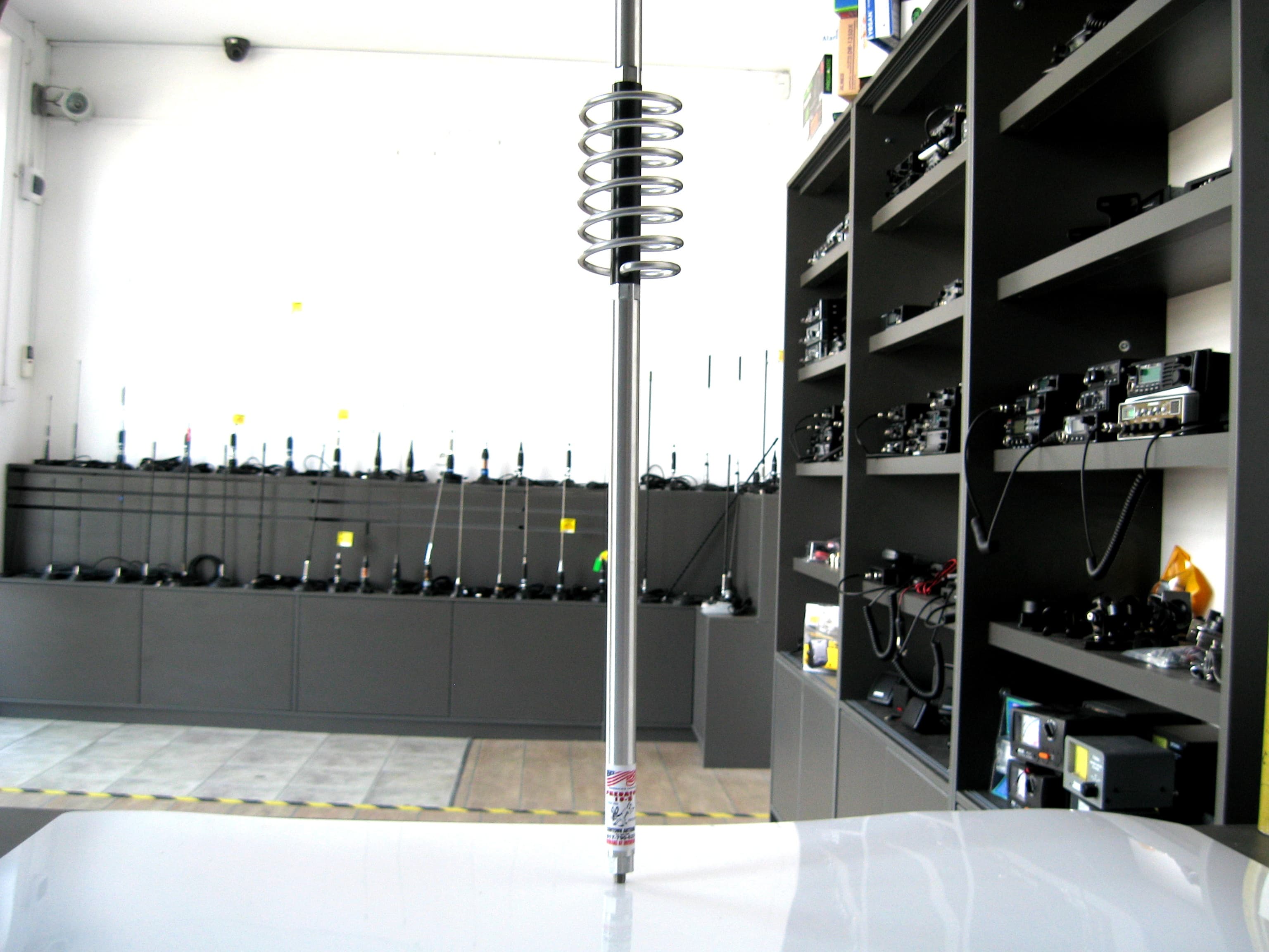 Predator 10K 205cm + podstawa MFJ GOLIATH / CLC montaż 3/8 wyczynowa antena CB/10m śródcewkowa