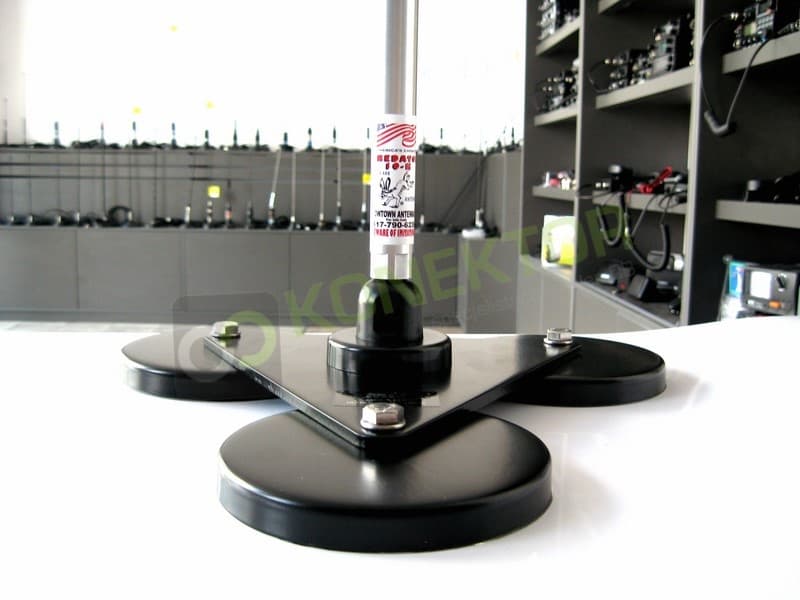 Predator 10K 205cm + podstawa MFJ GOLIATH / CLC montaż 3/8 wyczynowa antena CB/10m śródcewkowa