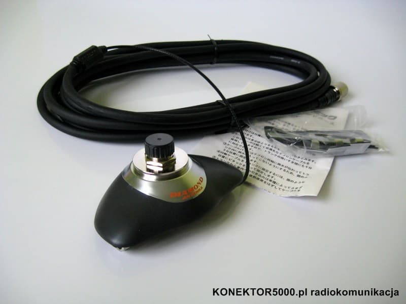 Diamond K600M EU/CB uchwyt bagażnikowy HIGH END do anten CB Sirio, President (głowica PL + 5m kabla, wtyk do radia)