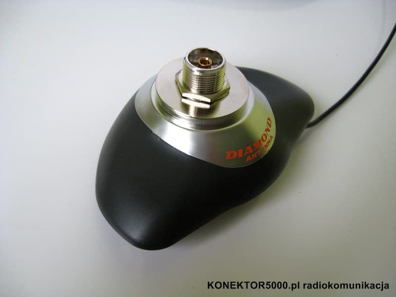 Diamond K600M EU/CB uchwyt bagażnikowy HIGH END do anten CB Sirio, President (głowica PL + 5m kabla, wtyk do radia)