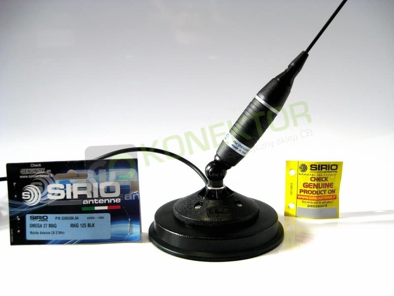 Yosan MICRO V2 + Sirio Omega 27 MAG 125 antena CB 95cm dobry zestaw CB radio