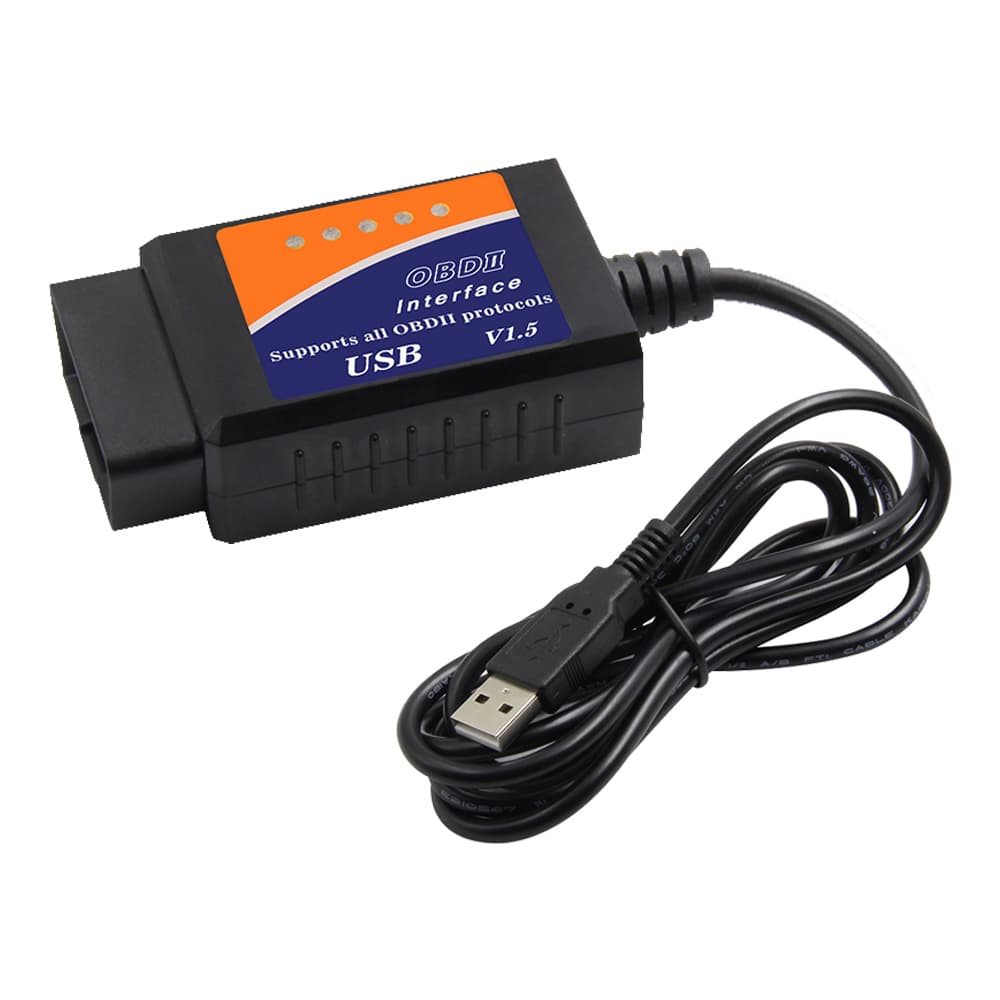 ELM 327 V1.5 z kablem USB do komputera INTERFEJS DIAGNOSTYCZNY, odczyt błędów komputera - WSZYSTKIE MARKI SAMOCHODÓW adapter bluetooth OBD II - Łódź, Zbąszyńska 2