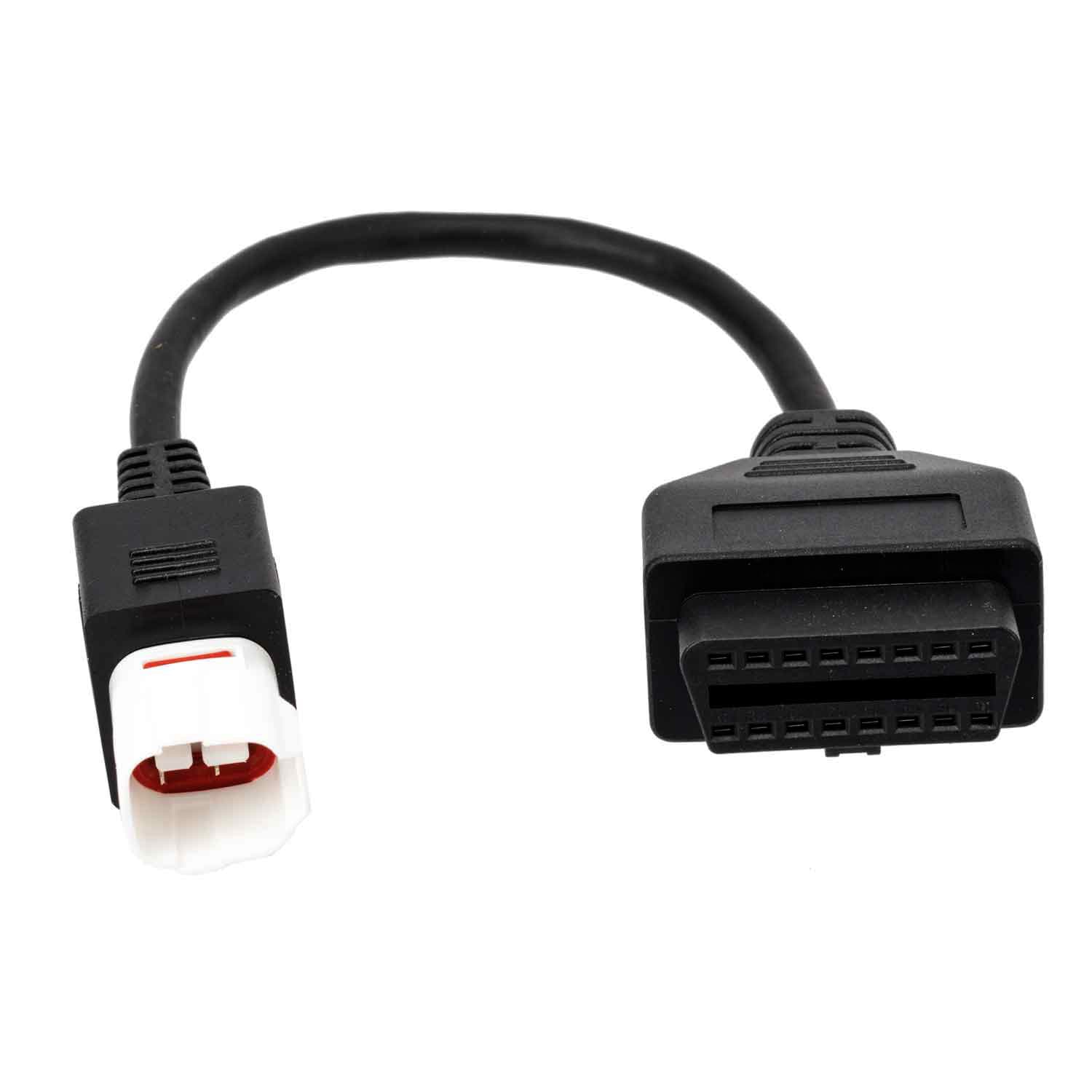 Diagnostyka motocykli Yamaha szyna CAN - Zestaw skaner błędów Vgate VR800 z językiem polskim + adapter 4-pin