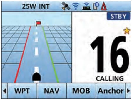 Icom IC-M510E AIS stacjonarny radiotelefon morski z GPS, DSC, ATIS, WiFI, duża moc 25W, IP68 Made in Japan