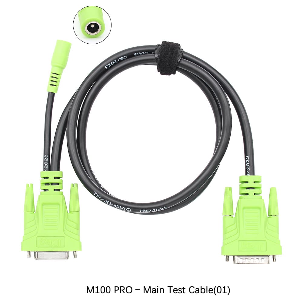 JDiag M100 Pro uniwersalny skaner diagnostyczny OBD-2 do motocykli (funkcja testera baterii, adaptery w zestawie)
