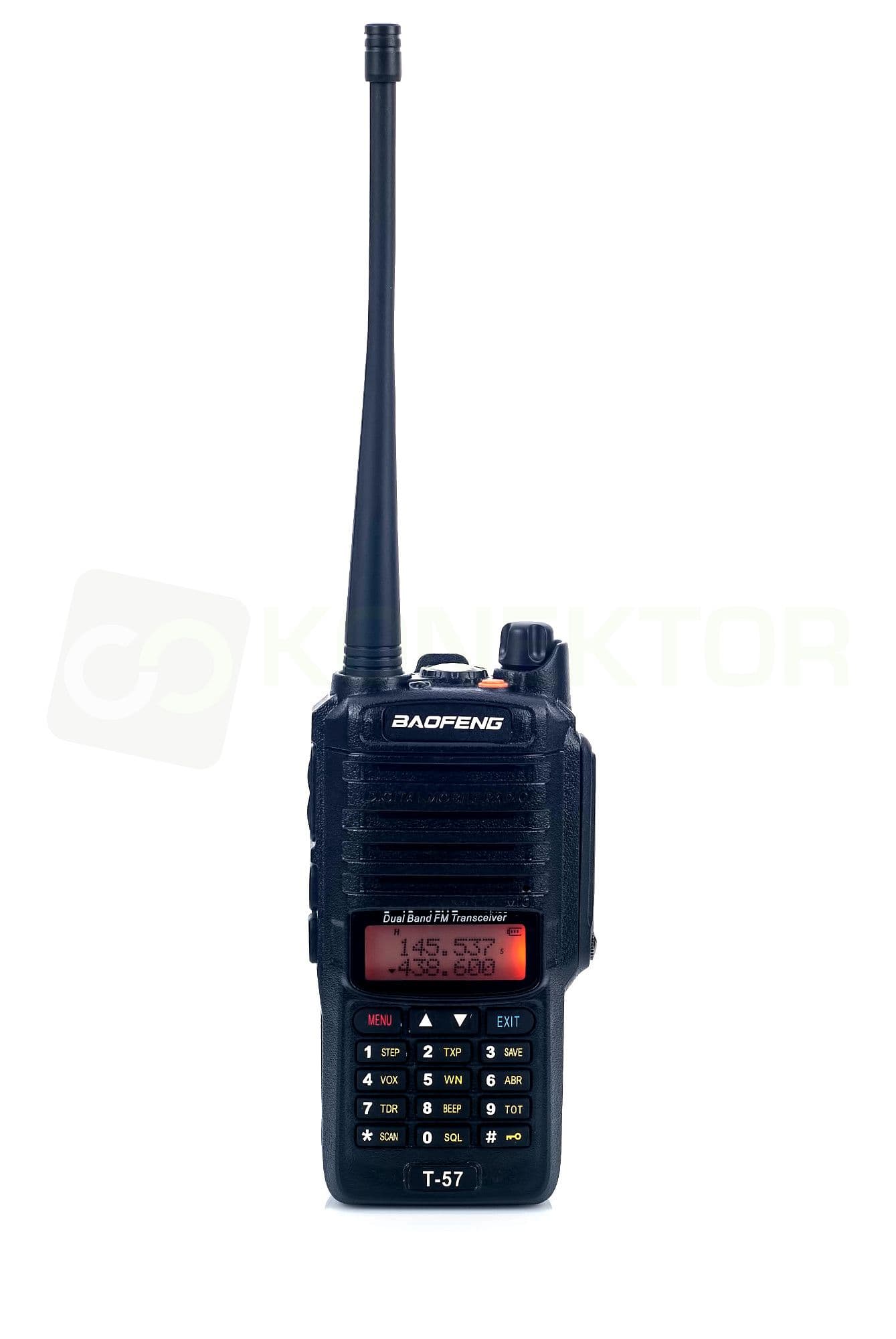 BAOFENG UV-9R Plus radiotelefon ręczny 8W VHF/UHF 136-174/400-520MHz wodoszczelny norma IP-68 WOPR, budowy (jak Baofeng T-57)