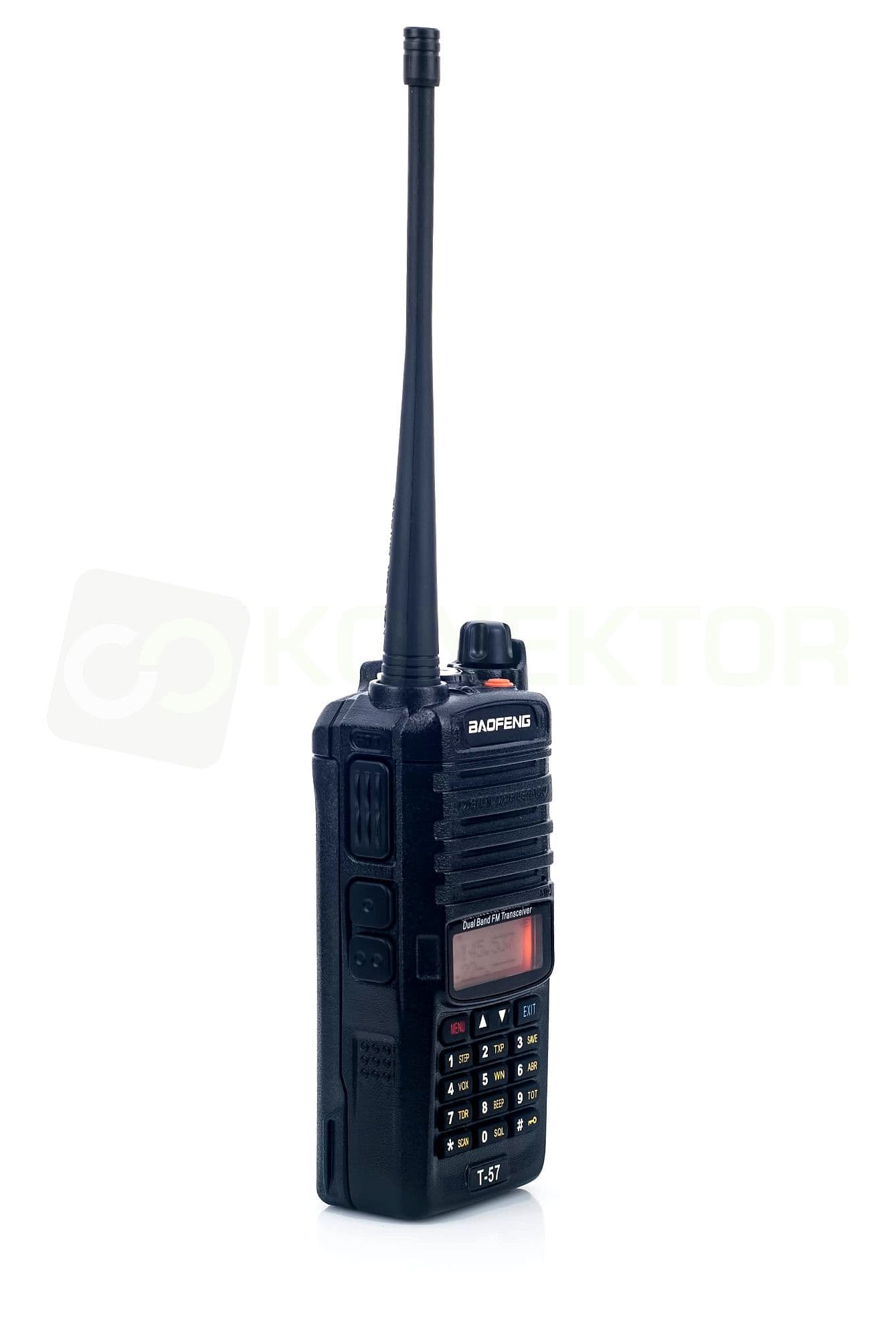 BAOFENG UV-9R Plus radiotelefon ręczny 8W VHF/UHF 136-174/400-520MHz wodoszczelny norma IP-68 WOPR, budowy (jak Baofeng T-57)