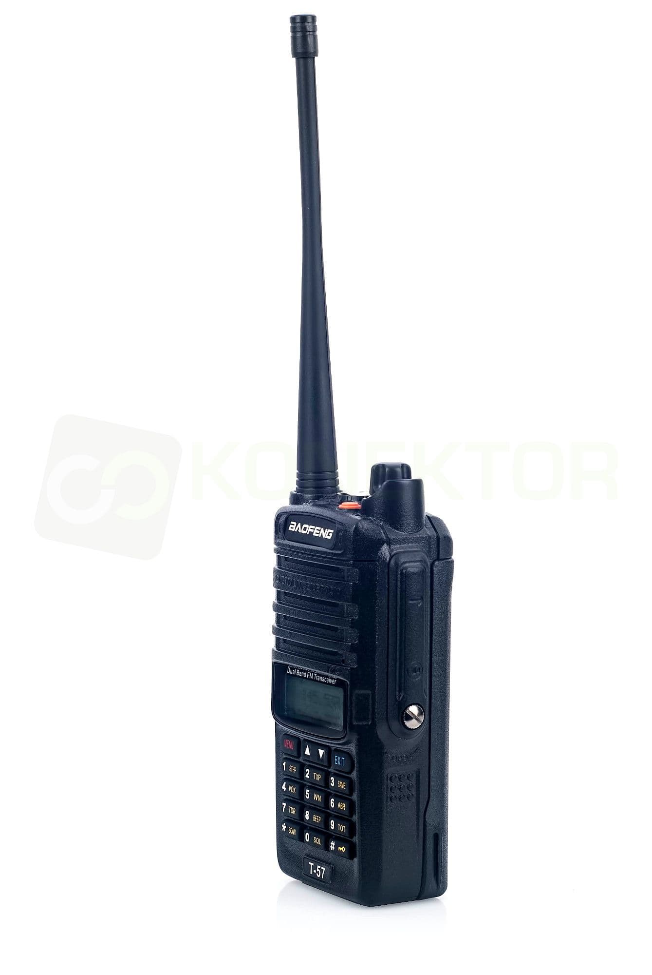 BAOFENG UV-9R Plus radiotelefon ręczny 8W VHF/UHF 136-174/400-520MHz wodoszczelny norma IP-68 WOPR, budowy (jak Baofeng T-57)