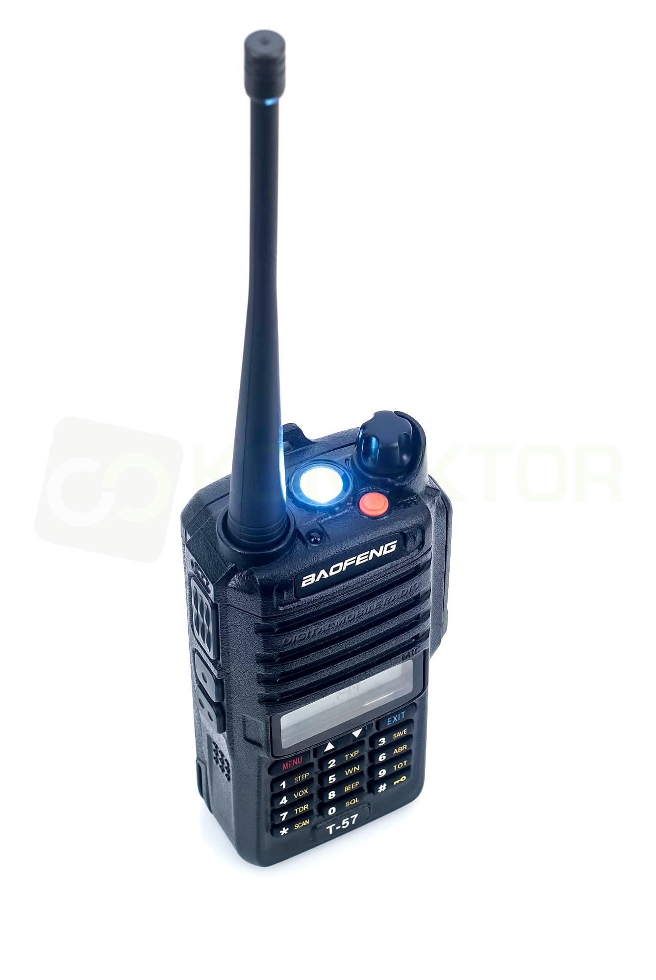 BAOFENG UV-9R Plus radiotelefon ręczny 8W VHF/UHF 136-174/400-520MHz wodoszczelny norma IP-68 WOPR, budowy (jak Baofeng T-57)