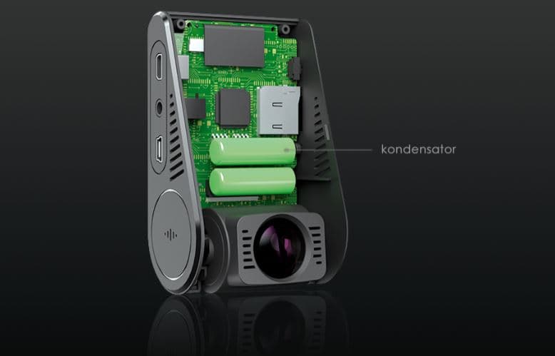 Viofo A129 Plus Duo-G dyskretna kamera samochodowa przód 2K Quad HD + tył Full HD GPS, Sony Starvis, G-sensor, mikrofon, Wi-Fi, BT - Łódź, Zbąszyńska 2