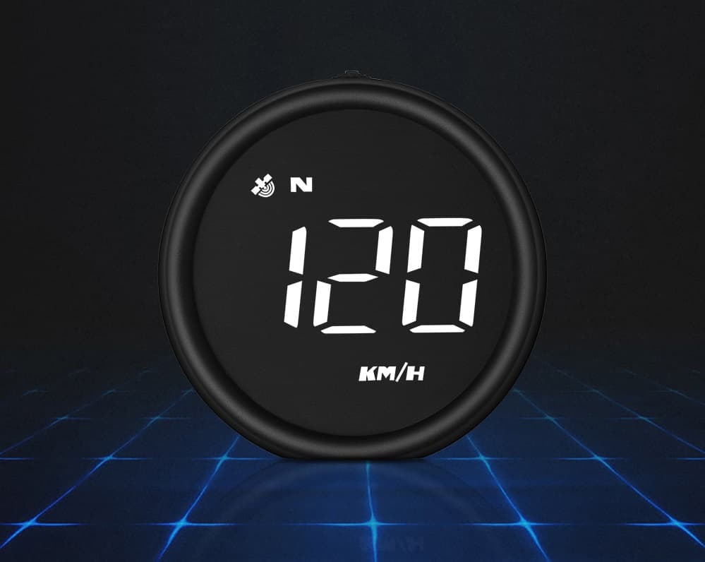 Wyświetlacz samochodowy G1 wskaźnik prędkości do Twojego auta - prędkościomierz GPS / HUD