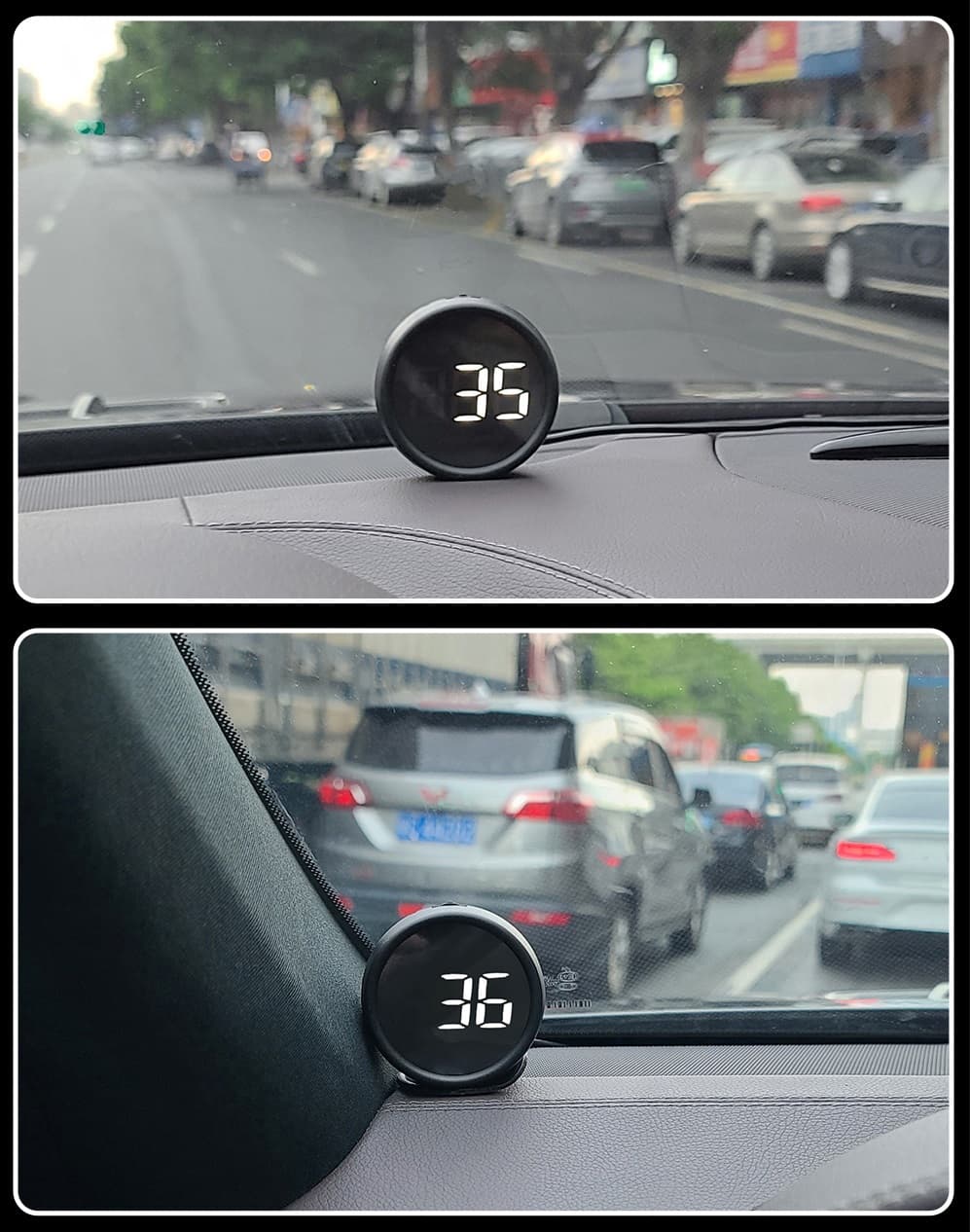 Wyświetlacz samochodowy G1 wskaźnik prędkości do Twojego auta - prędkościomierz GPS / HUD