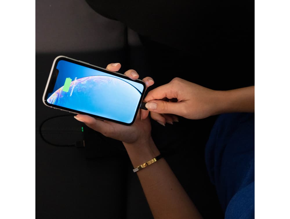 Zestaw trzech kabli GC RAY 30,120, 200cm przewody zasilające USB-A / Lightning - LED nylonowe wytrzymałe SUPERJAKOŚĆ Apple Iphone, Ipad, Airpods