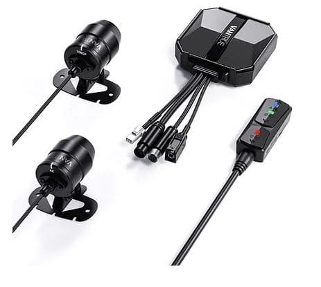 Vantrue Falcon 1 F1 kamera motocyklowa - rejestrator jazdy 2CH 4K + Full HD 1080p / WiFi / GPS