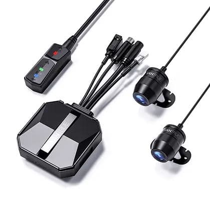 Vantrue Falcon 1 F1 kamera motocyklowa - rejestrator jazdy 2CH 4K + Full HD 1080p / WiFi / GPS