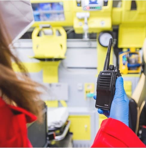 Midland G15 PRO profesjonalna krótkofalówka PMR bez zezwoleń, VOX, IP67