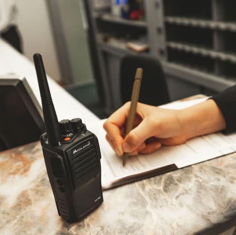 Midland G15 PRO profesjonalna krótkofalówka PMR bez zezwoleń, VOX, IP67