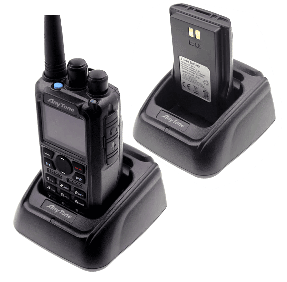 AnyTone AT-D878 UVII PLUS APRS przycisk BT + GPS ręczny radiotelefon cyfrowy/analogowy DMR wersja EXPORT VHF/UHF (136-174MHz, 400-480MHz) POLSKA INSTRUKCJA