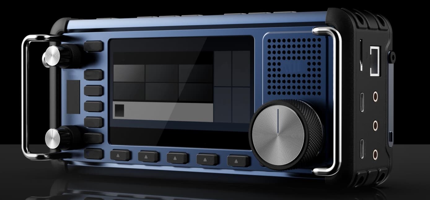XIEGU X6200 przenośny radiotelefon amatorski SDR HF/50 MHz, ATU, odłączany akumulator, duży 4" wyświetlacz NOWOŚĆ!, PEŁNA POLSKA INSTRUKCJA