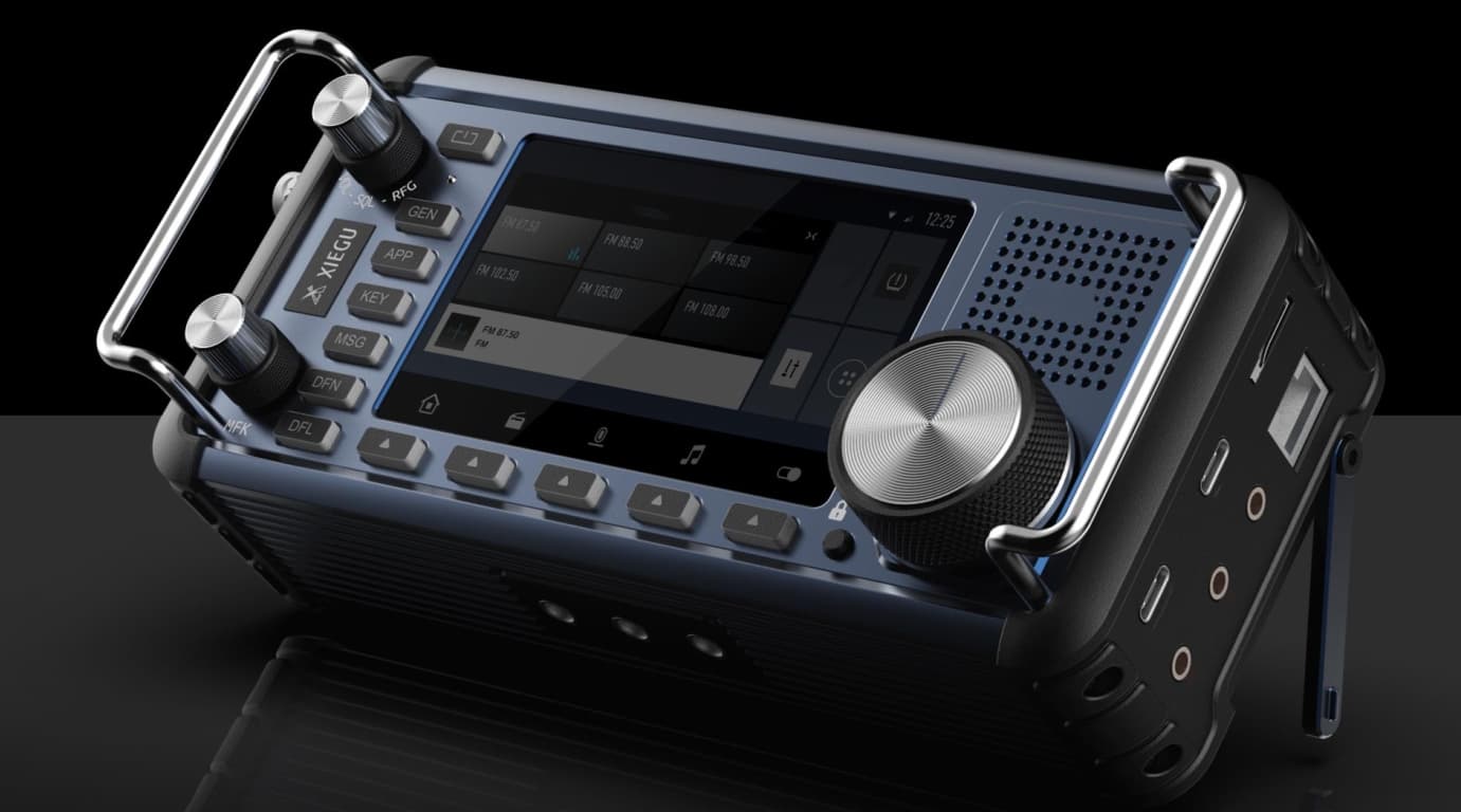 XIEGU X6200 przenośny radiotelefon amatorski SDR HF/50 MHz, ATU, odłączany akumulator, duży 4" wyświetlacz NOWOŚĆ!, PEŁNA POLSKA INSTRUKCJA