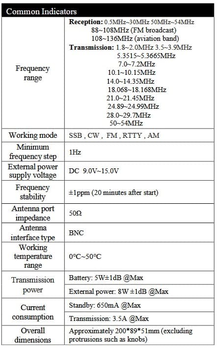 XIEGU X6200 przenośny radiotelefon amatorski SDR HF/50 MHz, ATU, odłączany akumulator, duży 4" wyświetlacz NOWOŚĆ!, PEŁNA POLSKA INSTRUKCJA