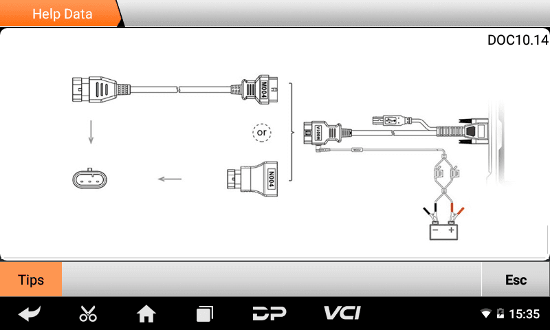 OBDSTAR iSCAN HONDA interfejs diagnostyczny do motocykli Honda