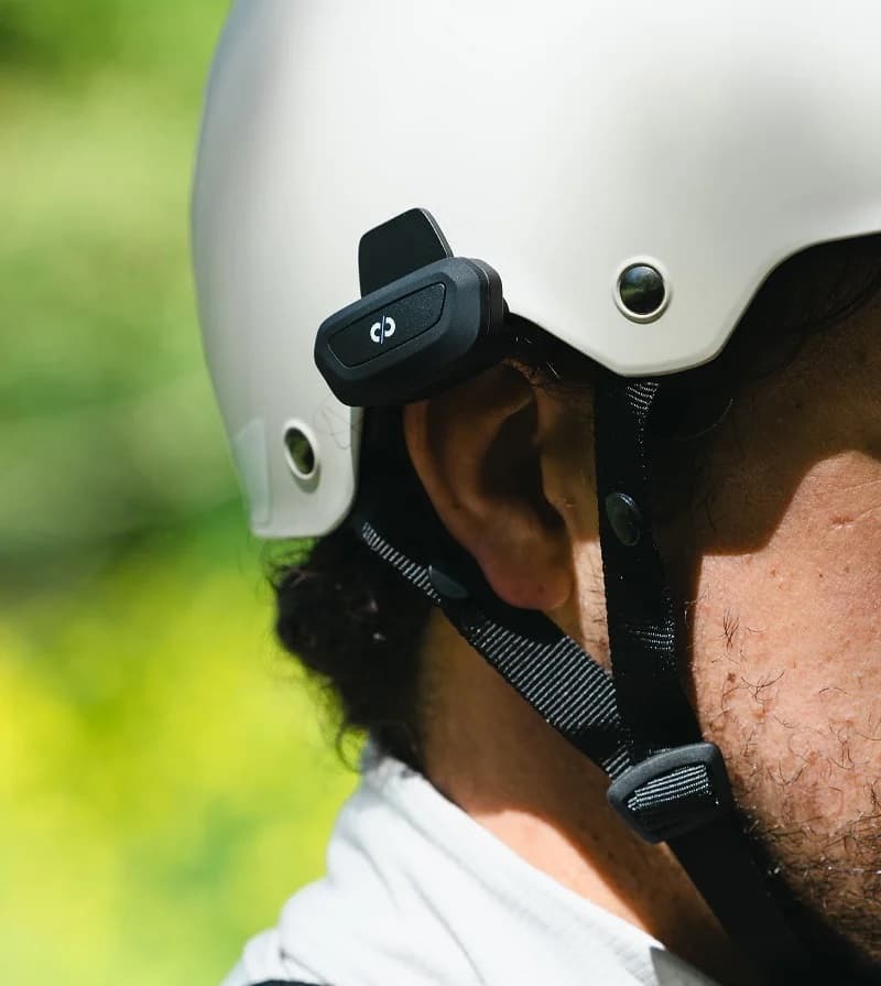 Supertooth ROAMEE interkom i zestaw głośnomówiący bluetooth do kasku dla rowerzystów - zasięg do 300m (interkom na rower)