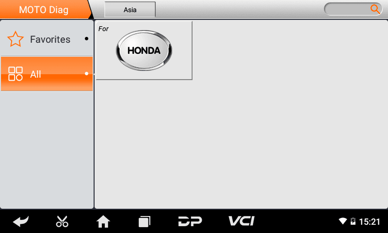 OBDSTAR iSCAN HONDA interfejs diagnostyczny do motocykli Honda