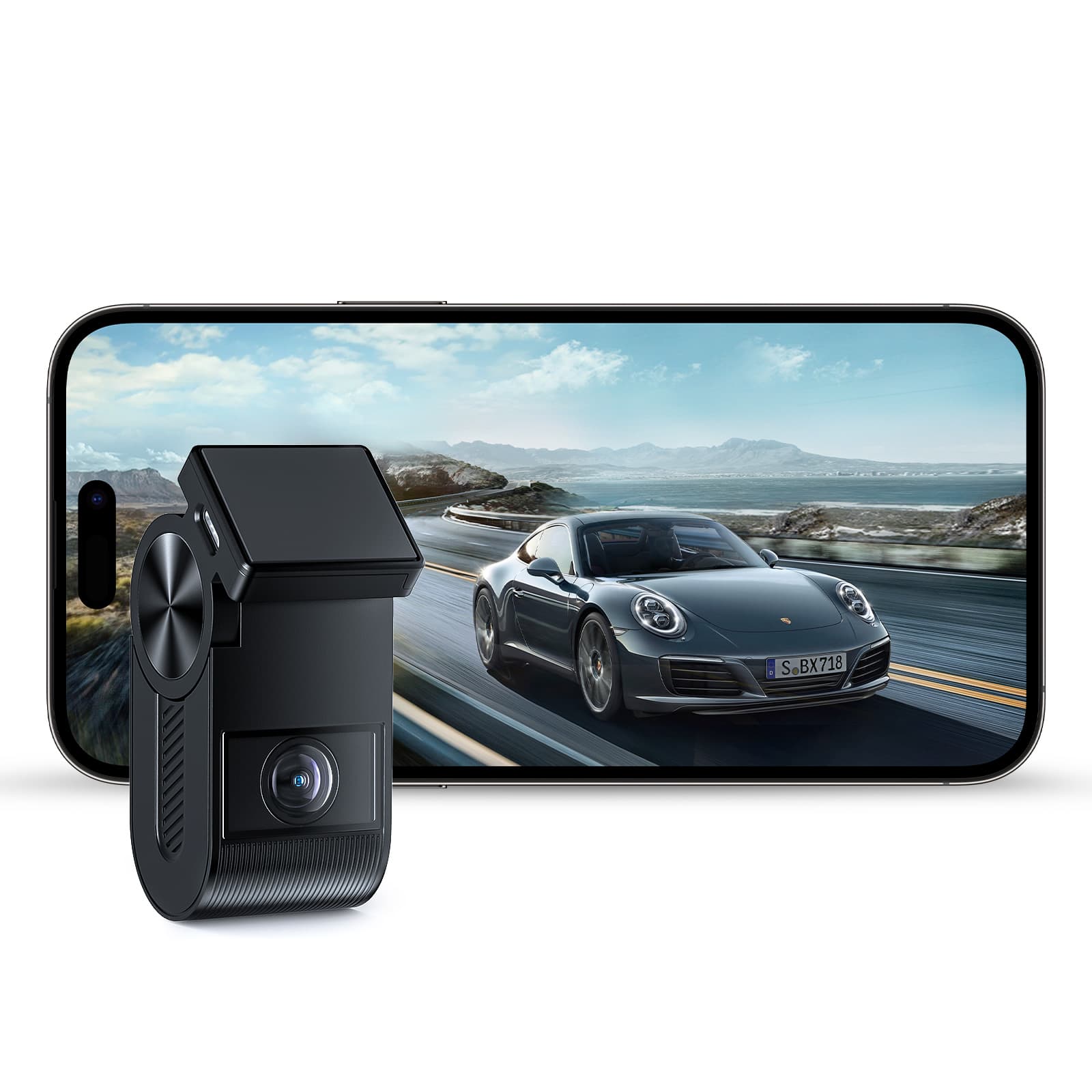 VIOFO VS1 dyskretna mikro kamera samochodowa z GPS, WiFi, Bluetooth, polskie komunikaty, HDR + matryca Sony STARVIS 2 Sensor QHD+
