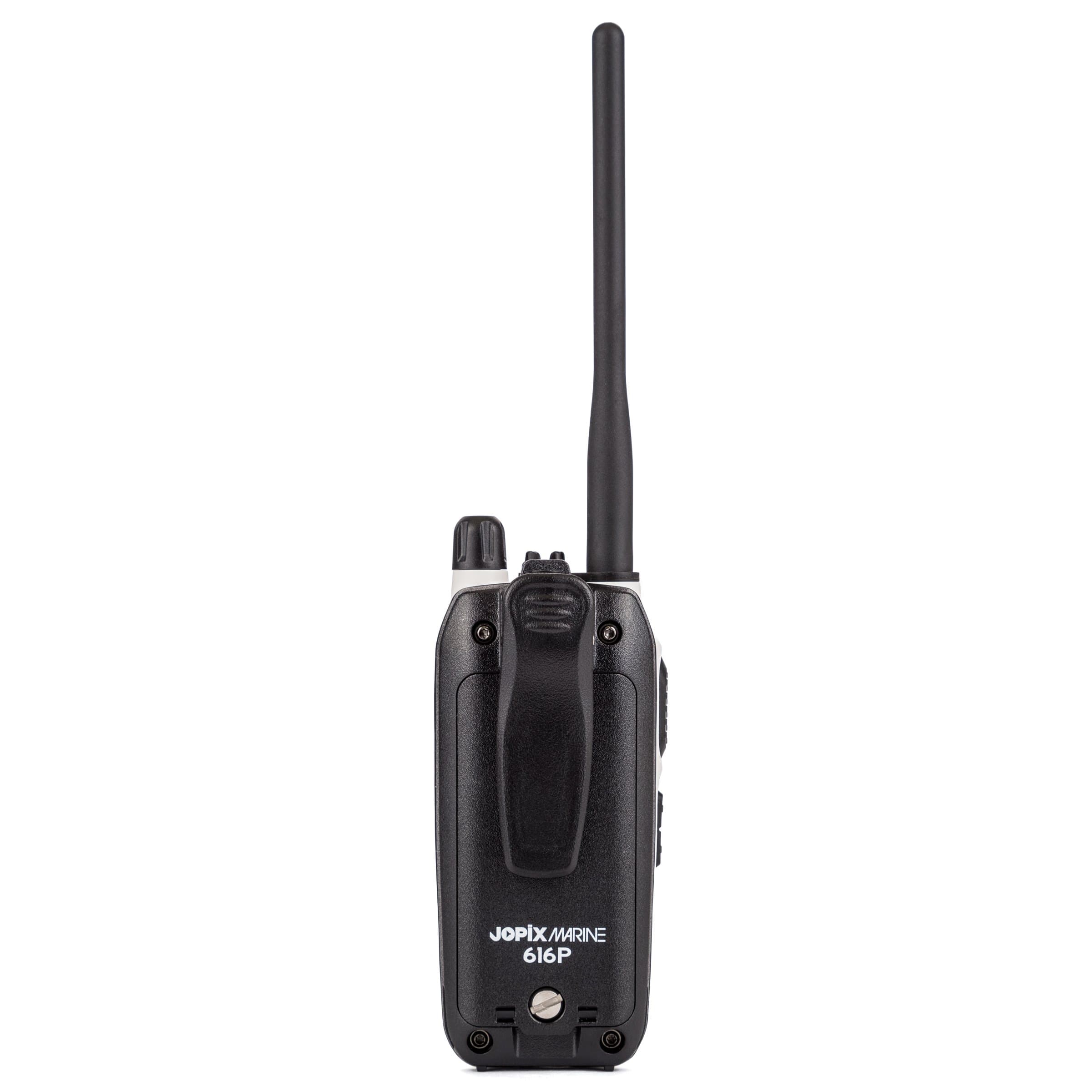 Jopix Marine 616P WHITE ręczny radiotelefon morski VHF IP67, pływający, moc 5W, NRC, WX, czujnik wody - możliwość rejestracji w UKE