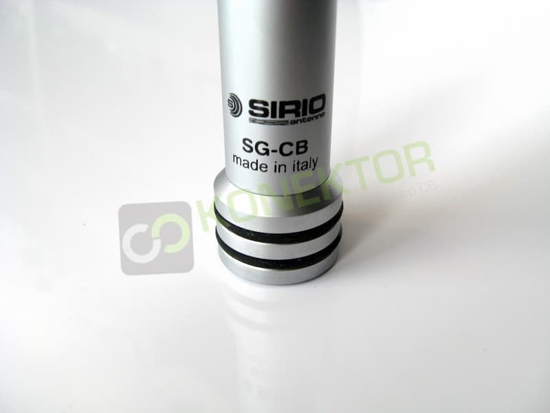SIRIO SG-CB 1400 (SGCB1400) + SIRIO MAG 145 PL Antena CB magnesowa 140cm dłuższy kabel 5 metrów