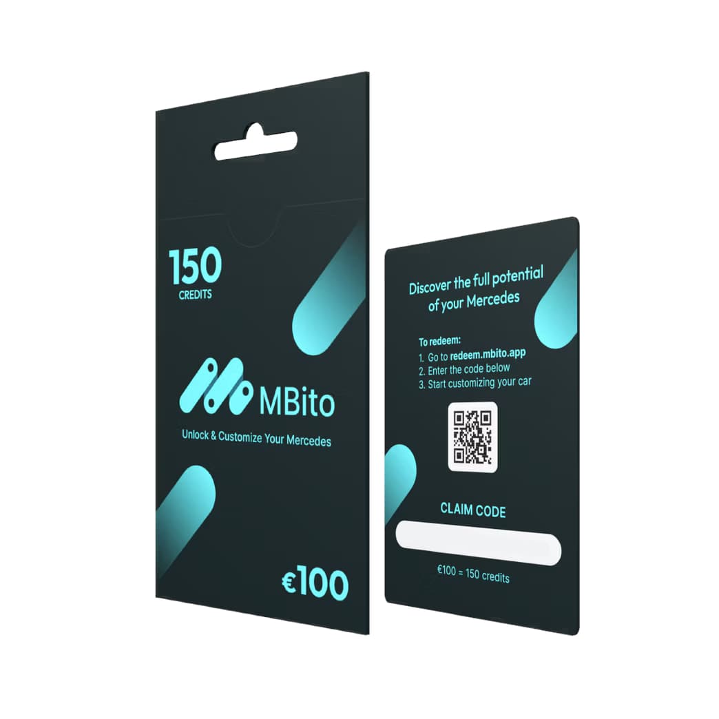 MBito OBD2 dla Mercedes + 150 kredytów - interfejs diagnostyczny OBD-II bluetooth Android/iPhone - zestaw do diagnostyki i kodowania