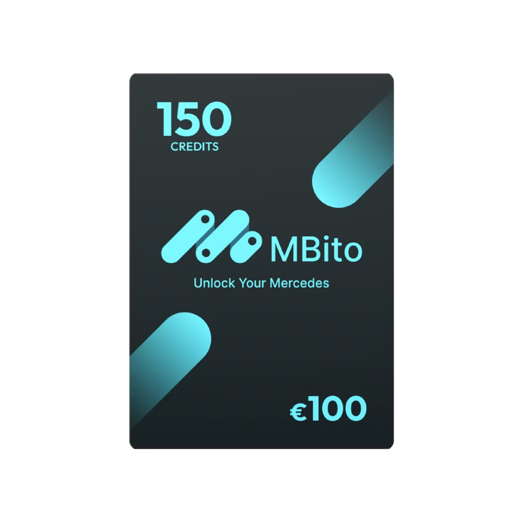 MBito OBD2 dla Mercedes + 150 kredytów - interfejs diagnostyczny OBD-II bluetooth Android/iPhone - zestaw do diagnostyki i kodowania