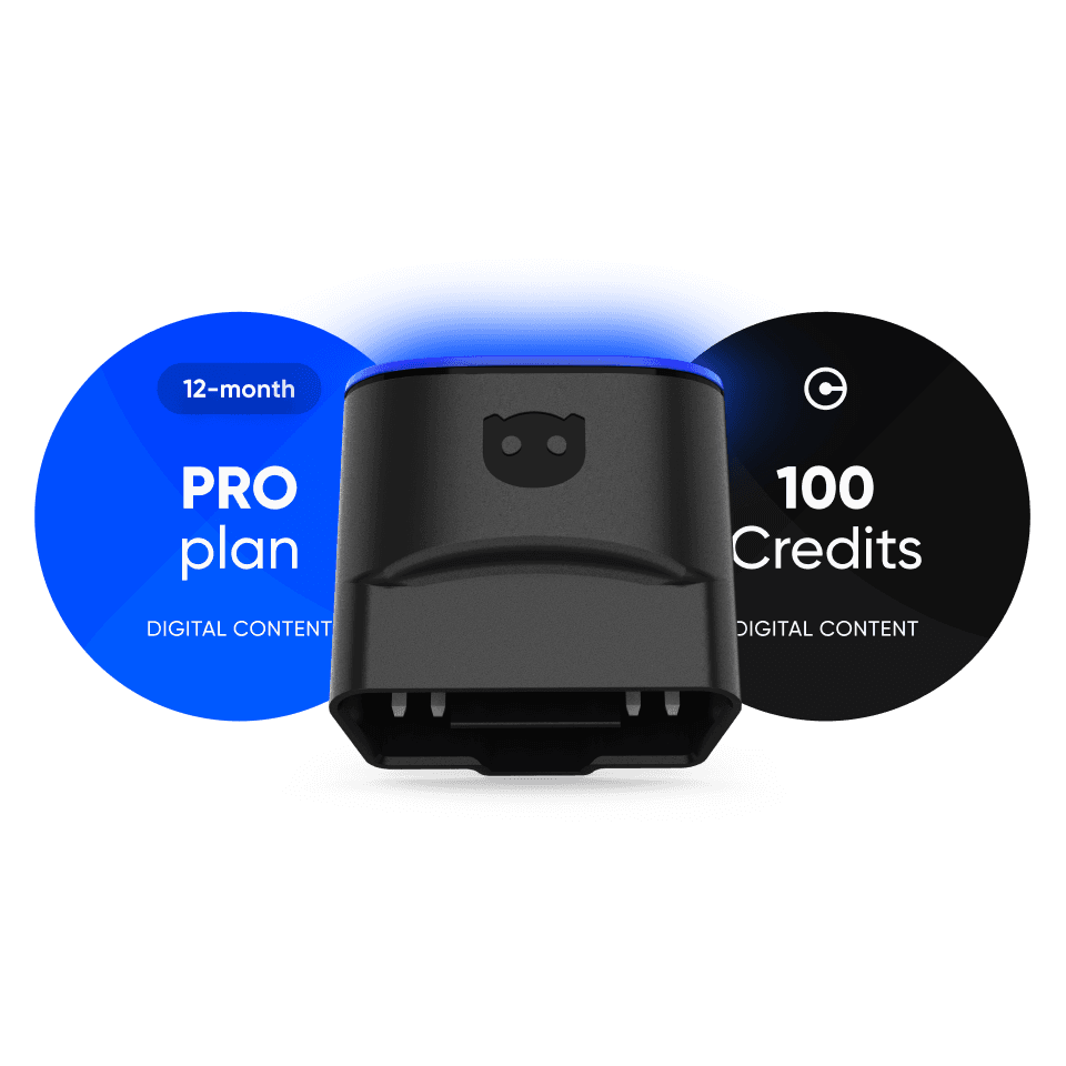 OBD Eleven NextGen 3 PRO + 100 kredytów iOS / Android najlepszy interfejs diagnostyczny OBD-2 do VAG: VOLKSWAGEN AUDI SKODA SEAT - mobilny VCDS